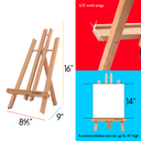 Easel, Large Studio A-Frame display