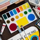 MEEDEN, Palette, 6-1/2-Inch Rectangle Shaped Ceramic