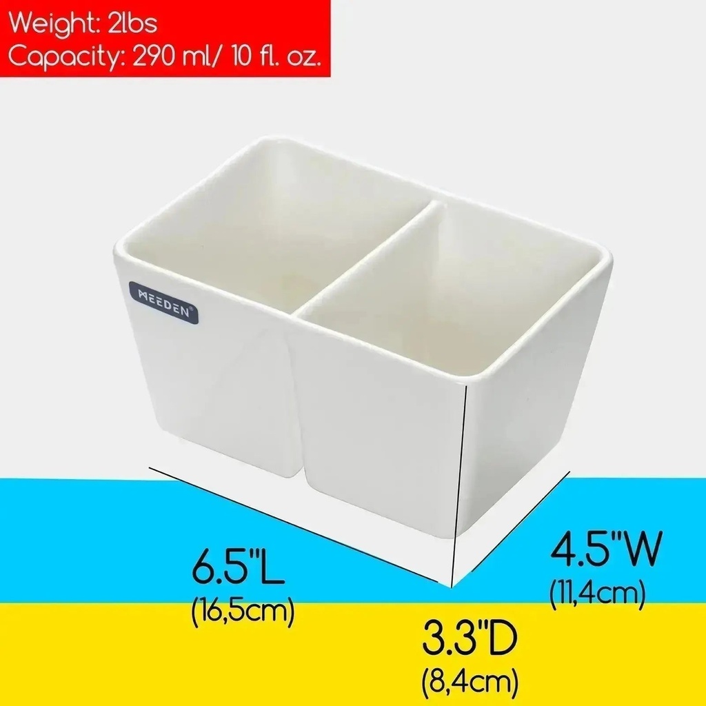 MEEDEN, Ceramic Paint Brush wash bowl