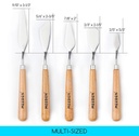 MEEDEN, Palette Knife set 5pcs