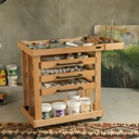 MEEDEN, Deluxe 5-Tier Artist Storage Cart