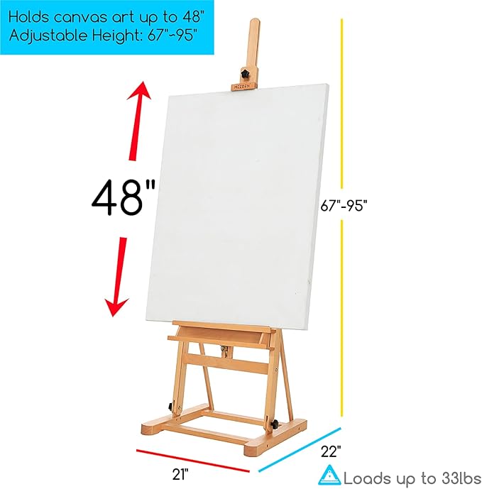 MEEDEN, Easel, Studio H-Frame