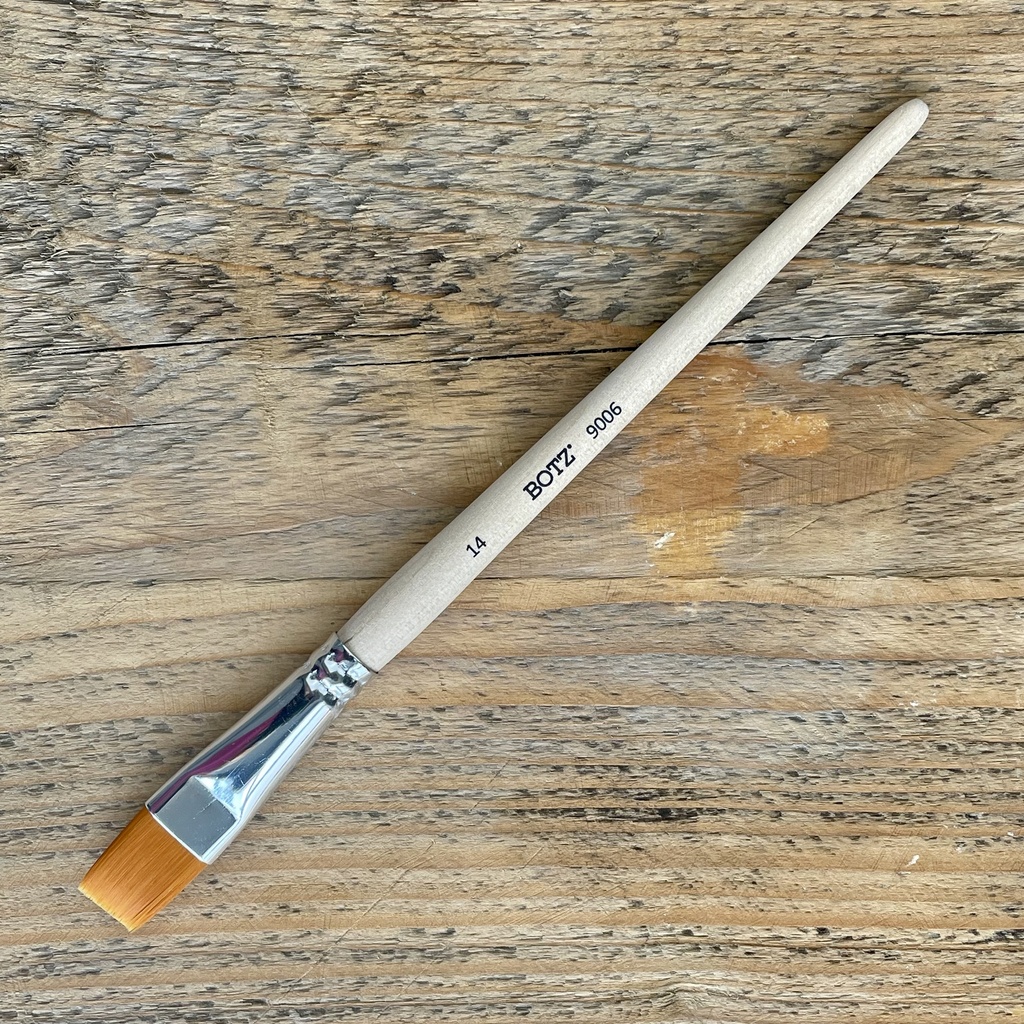 BOTZ, Brush, bristle, straight, size 14