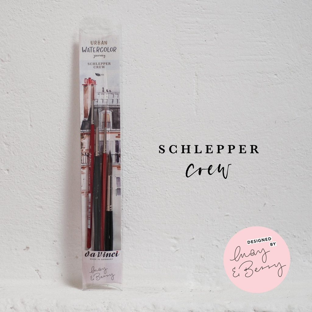 Da Vinci, SET, Urban Watercolor Journey