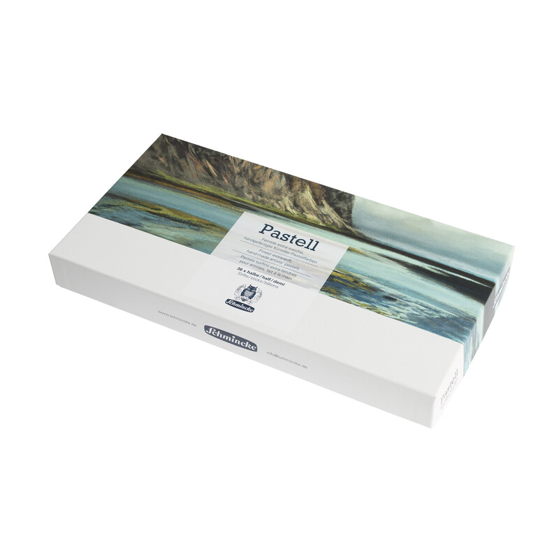 Schmincke, Pastel, Set 36 half sticks