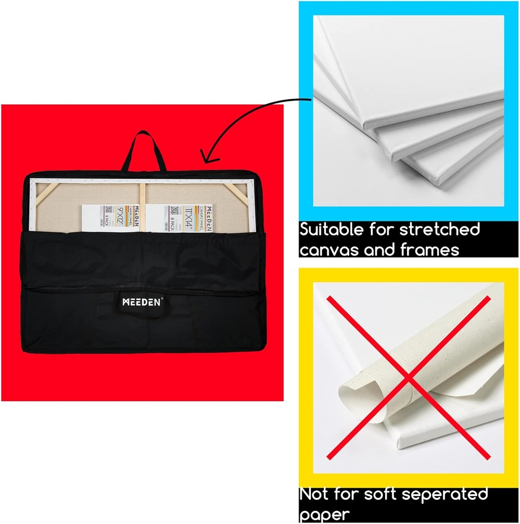 MEEDEN, Large Art Portfolio Case