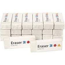 Eraser, 62x22x10mm