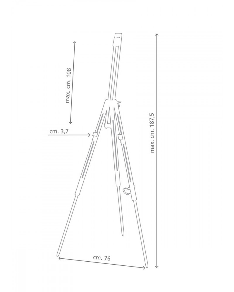 Jullian, Easel, Chevalet de campagne D29