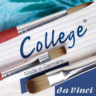 Da Vinci, 8730 OILPainting B College ROUND