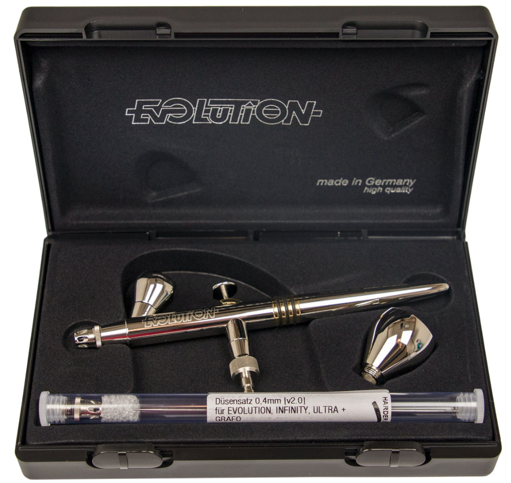 Harder Airbrush, AB, EVOLUTION 0,2_0,4mm Two in One