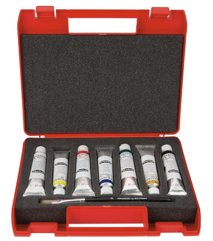 Schmincke, Akademie oil set 7x20ml 1xBrush