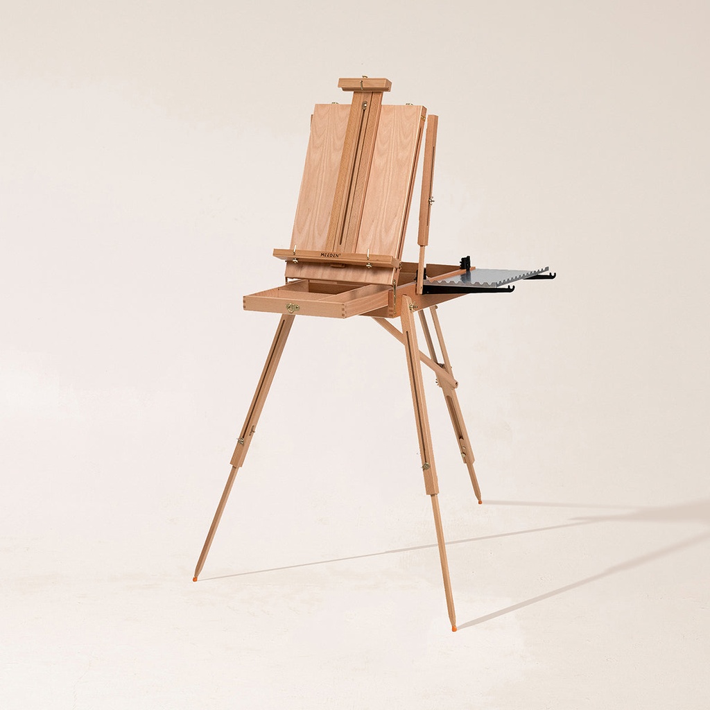 [ME_AFB-6064-YM] MEEDEN, Easel, French Sketchbook easel with wooden palette