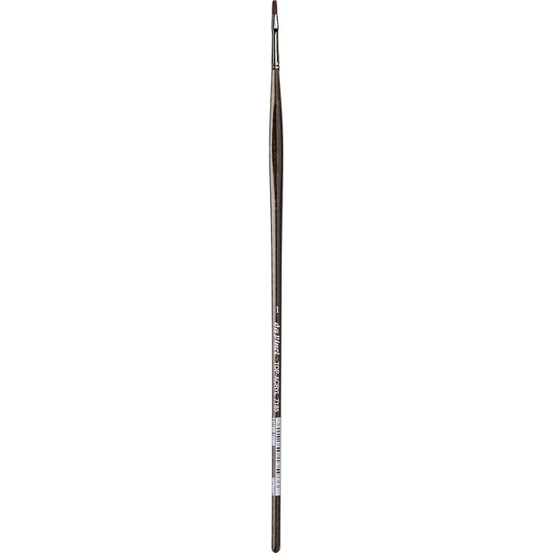 [DV-7185_1] Da Vinci, Series 7185, TOP-ACRYL brush, flat (1)