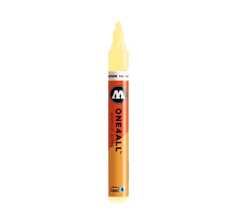 [MO_227213] MOLOTOW, ONE4ALL, 227HS, 4mm (115 vanilla pastel)