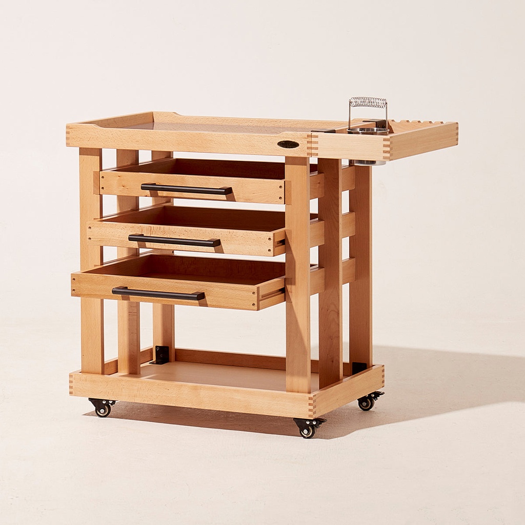 [AFC-6055-YM] MEEDEN, Deluxe 5-Tier Artist Storage Cart