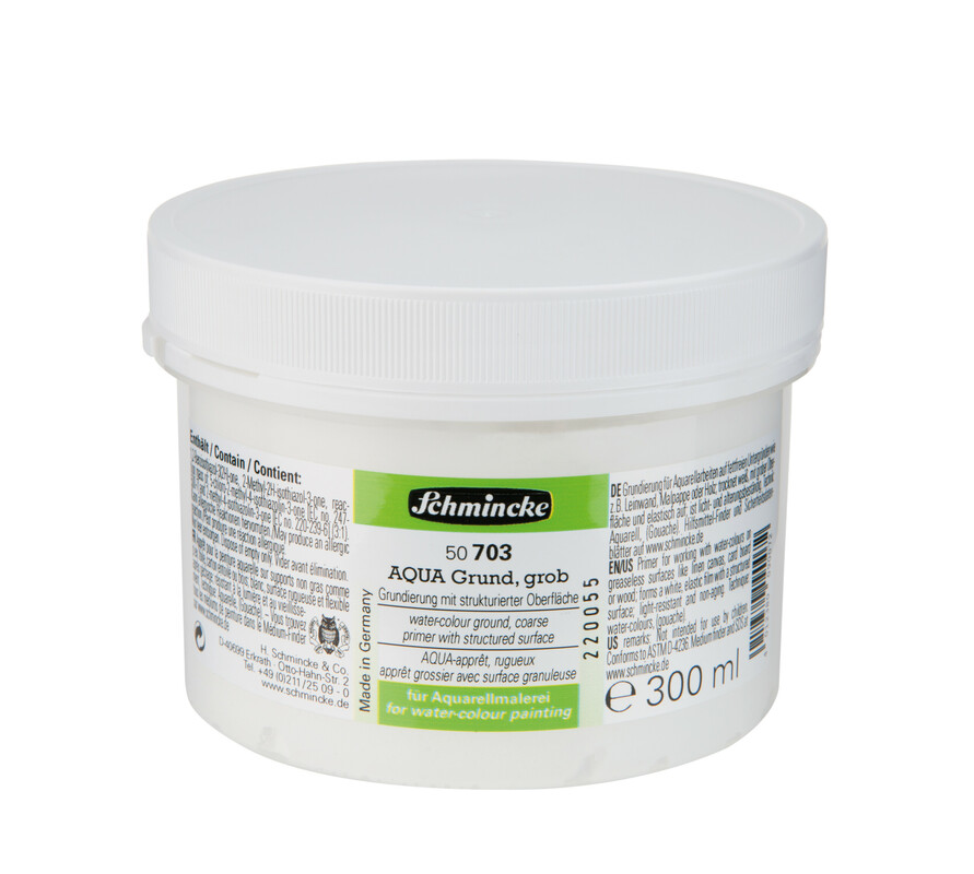 [SM-50703048] Schmincke, Medium, Water colour ground, coarse, 300ml