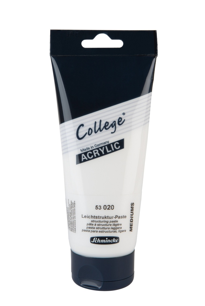 Schmincke, College Acrylic, Mediums, Structuring paste, 200ml