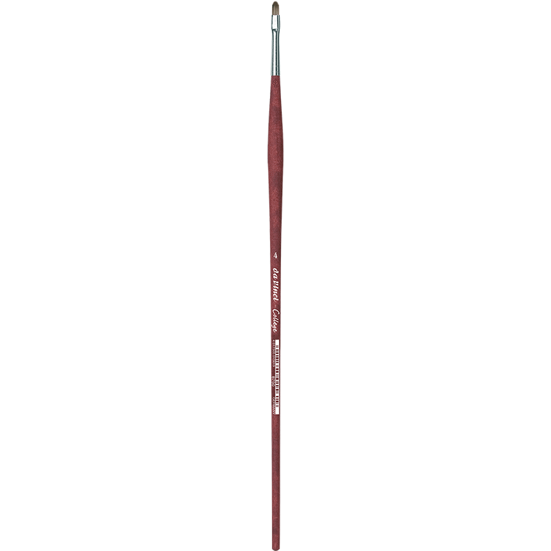 [DV-8750_4] Da Vinci, Series 8750, COLLEGE-Acrylic brush, Filbert shape (4)