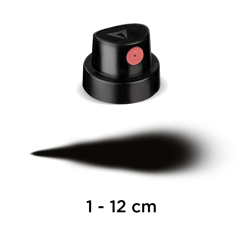 [MO-9021] MOLOTOW, CAP, Fat Cap-Black/Pink