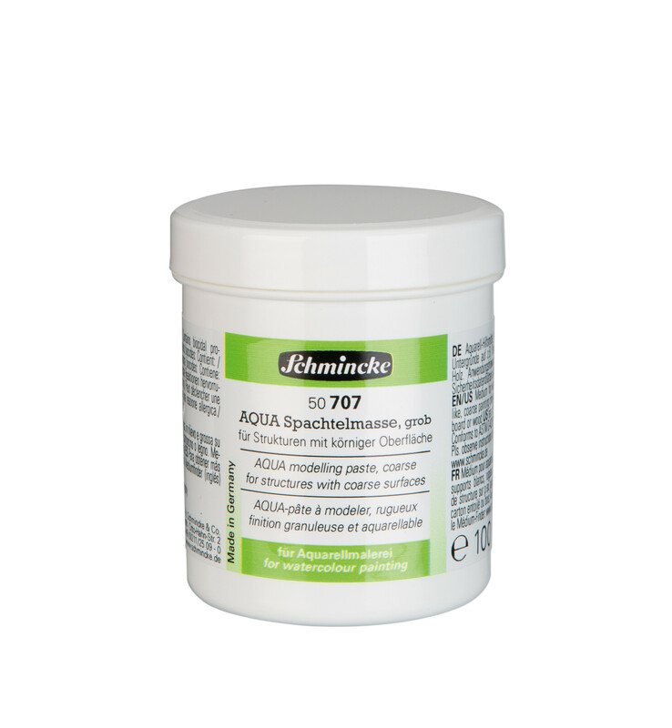 [SM-50707047] Schmincke, Medium, Aqua Modelling paste, coarse, 125 ml