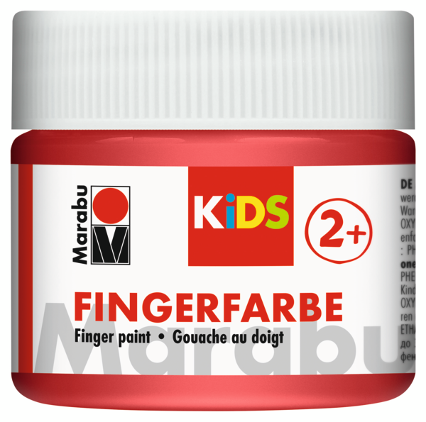 [MA-03030050232] MARABU, KIDS Finger paint 100ml (232 red)