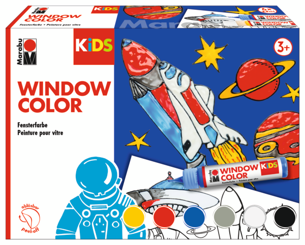 [MA-0306000000001] MARABU, KIDS Window color UNIVERSE