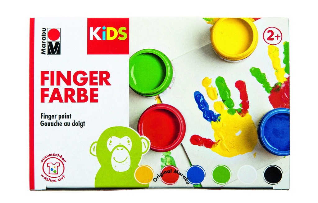 MARABU, KIDS Finger paint set 6 x 100ml