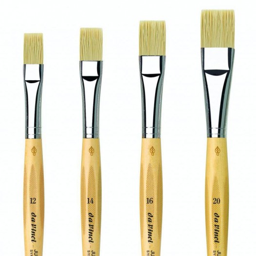 Da Vinci, 329 Junior Bristle, Flat synthetic bristle 