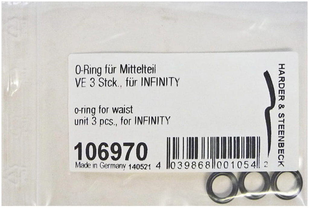 [HA-106970] Harder Airbrush, O-Ring for waist for Infinity