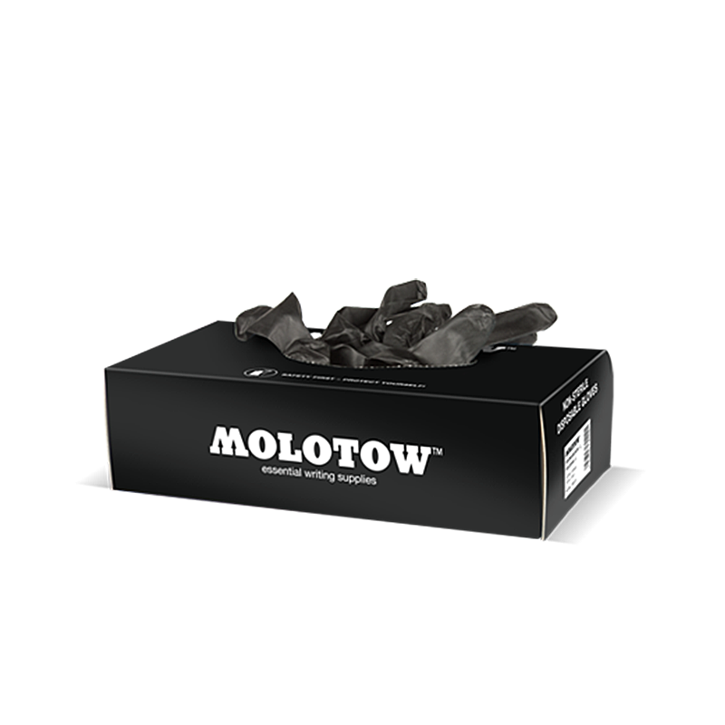 MOLOTOW, Glove, Nitrile gloves - M - 1pcs