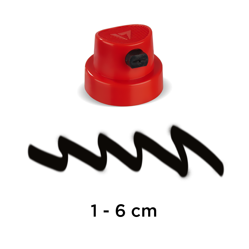[MO-9015] MOLOTOW, CAP, Calligraphy - Red/Black
