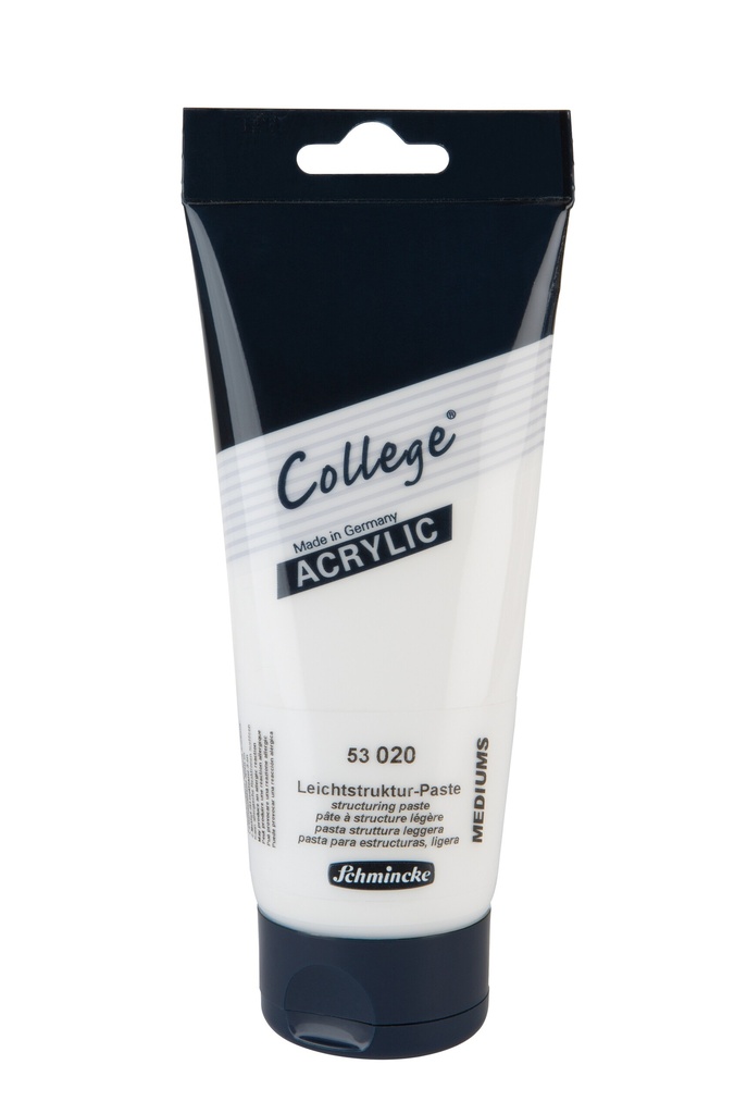[SM-53020013] Schmincke, College Acrylic, Medium, Structuring paste, 75ml
