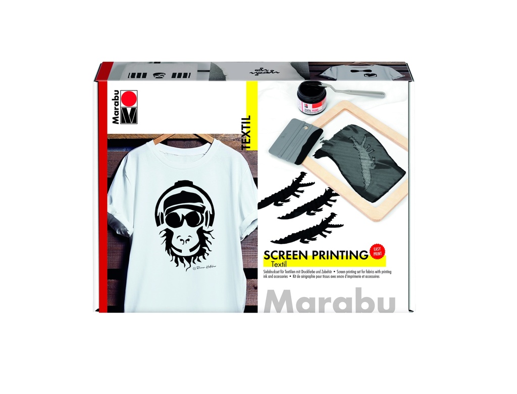 Marabu, Textil Screen Printing set