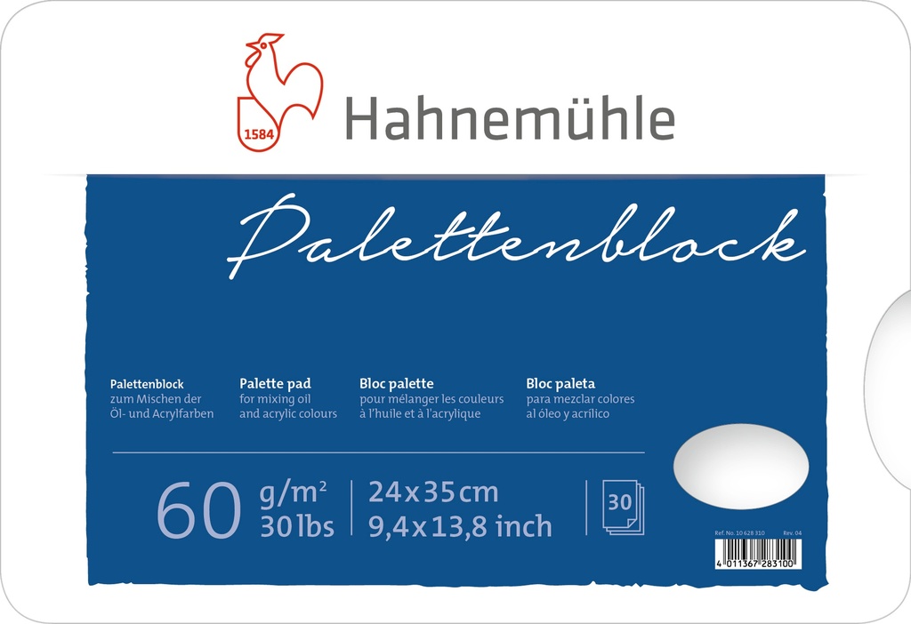 [HM-10628310] Hahnemühle, Palette Pad, 60 gsm