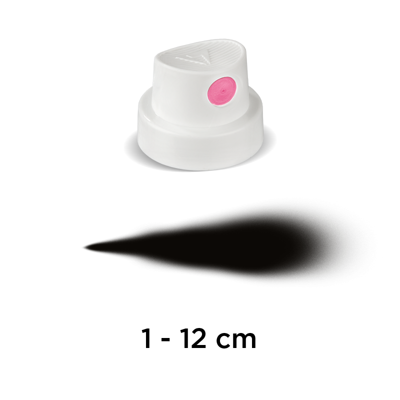 MOLOTOW, CAP, "SUPERFAT" - white / pink
