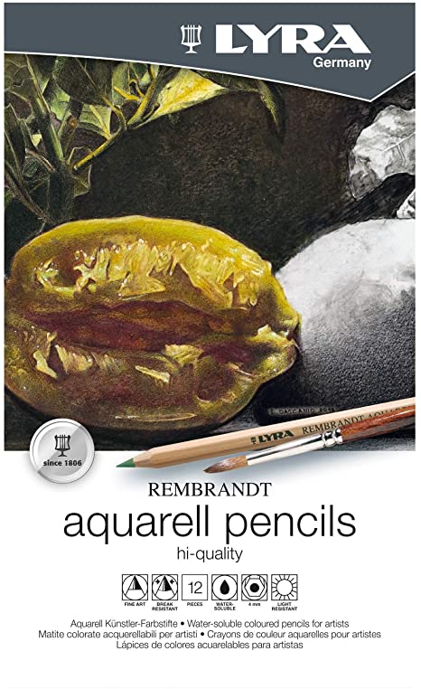 [L2011120] LYRA, Rembrandt, Aquarell pencils, 12set