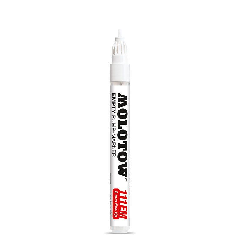 [MO_111000] MOLOTOW, Empty marker, 111EM, 2mm tip