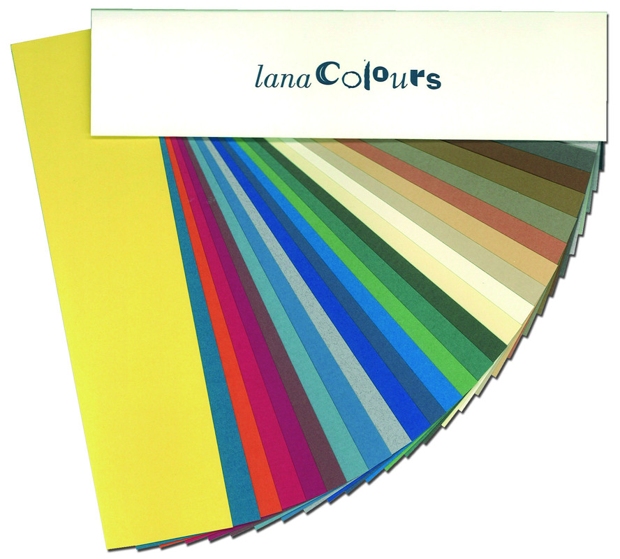 [HA_15023100] LANA, Colours Paper, 160 gsm - 45% cotton rag (21 x 29.7 cm, white)
