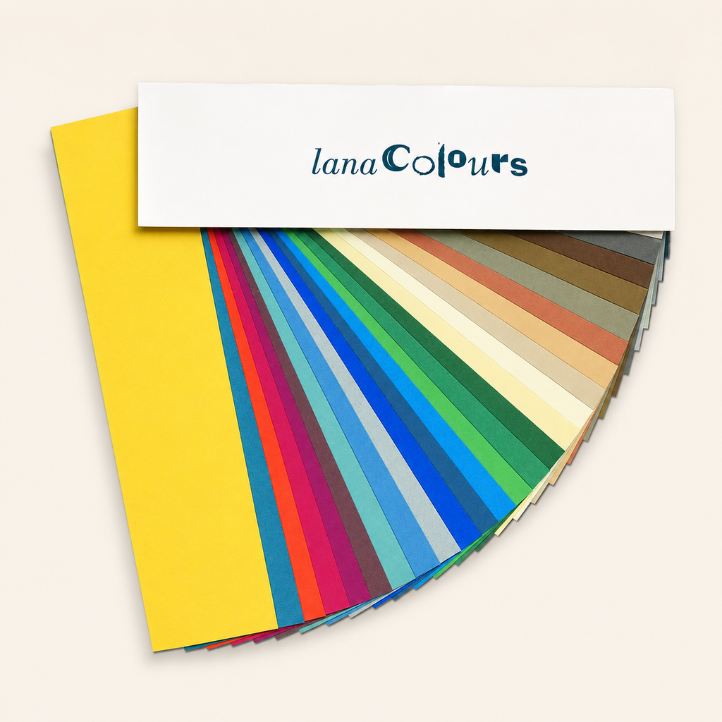 [HA_15023100] LANA, Colours Paper, 160 gsm - 45% cotton rag (21 x 29.7 cm, white)