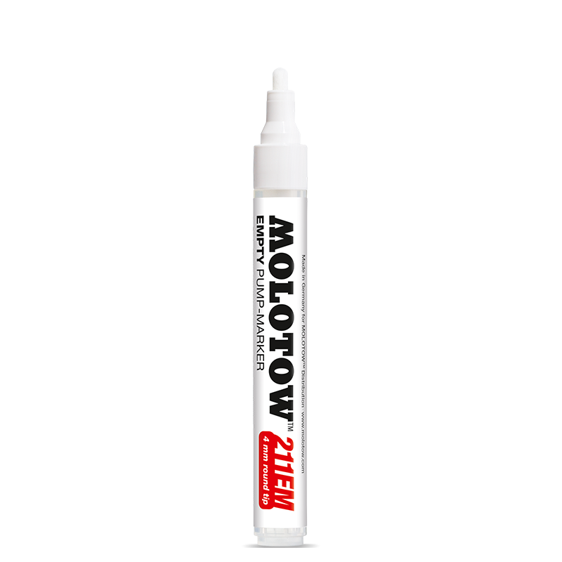 [MO_211000] MOLOTOW, Empty marker, 211EM, 4mm tip