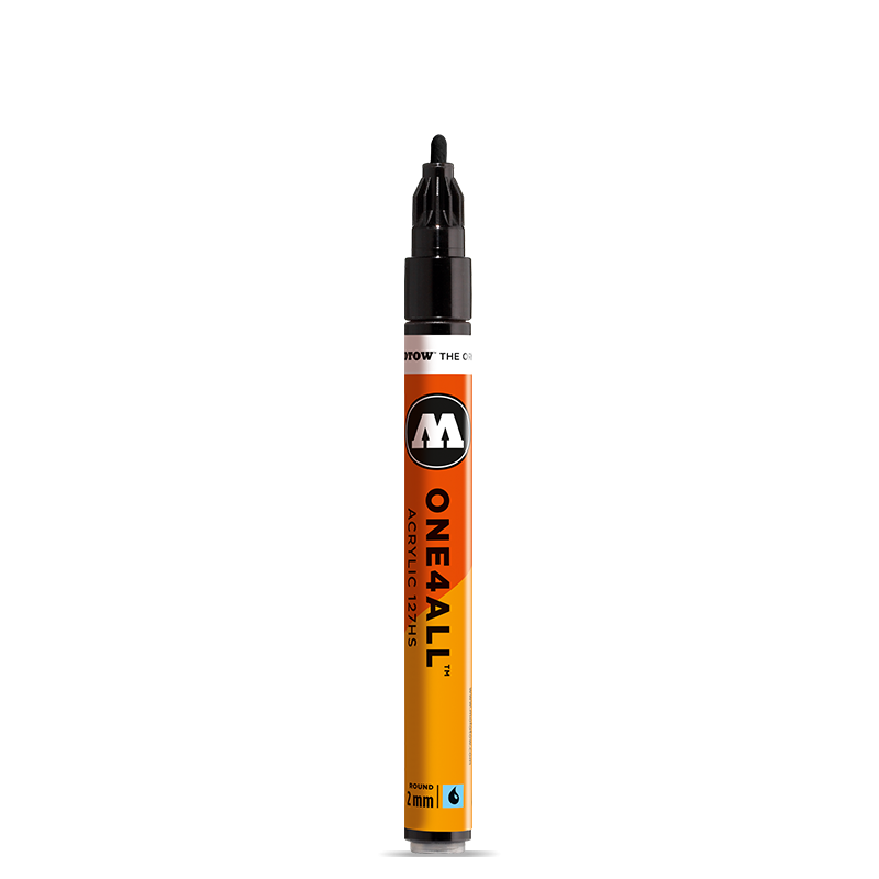 [MO_127213] MOLOTOW, ONE4ALL, Acrylic Marker, 127HS,  2mm (115 vanilla pastel)
