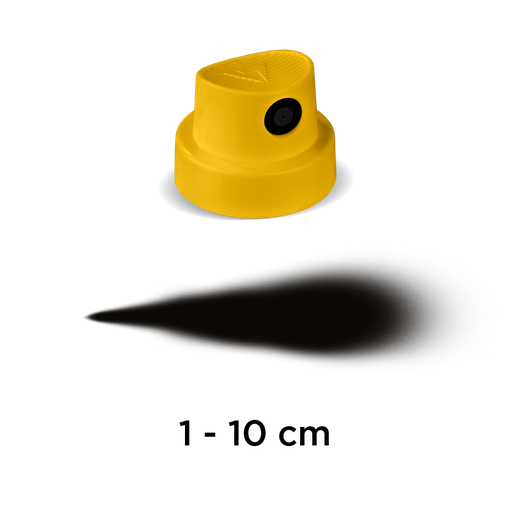 MOLOTOW, CAP, FAT CAP (Yellow/Black)