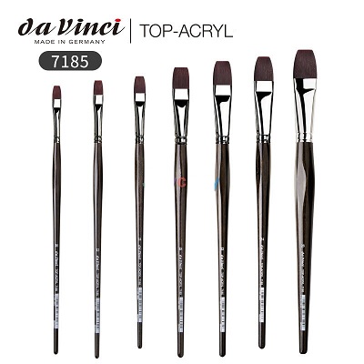 Da Vinci, Series 7185, TOP-ACRYL brush, flat