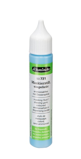 Schmincke, Aqua Mediums, Masking liquid/drawing gum, coloured, 25ml