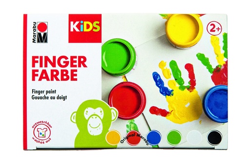 MARABU, KIDS Finger paint set 6 x 100ml